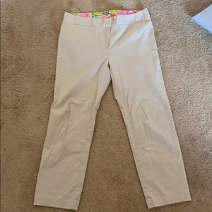 Lilly Pulitzer crop pants